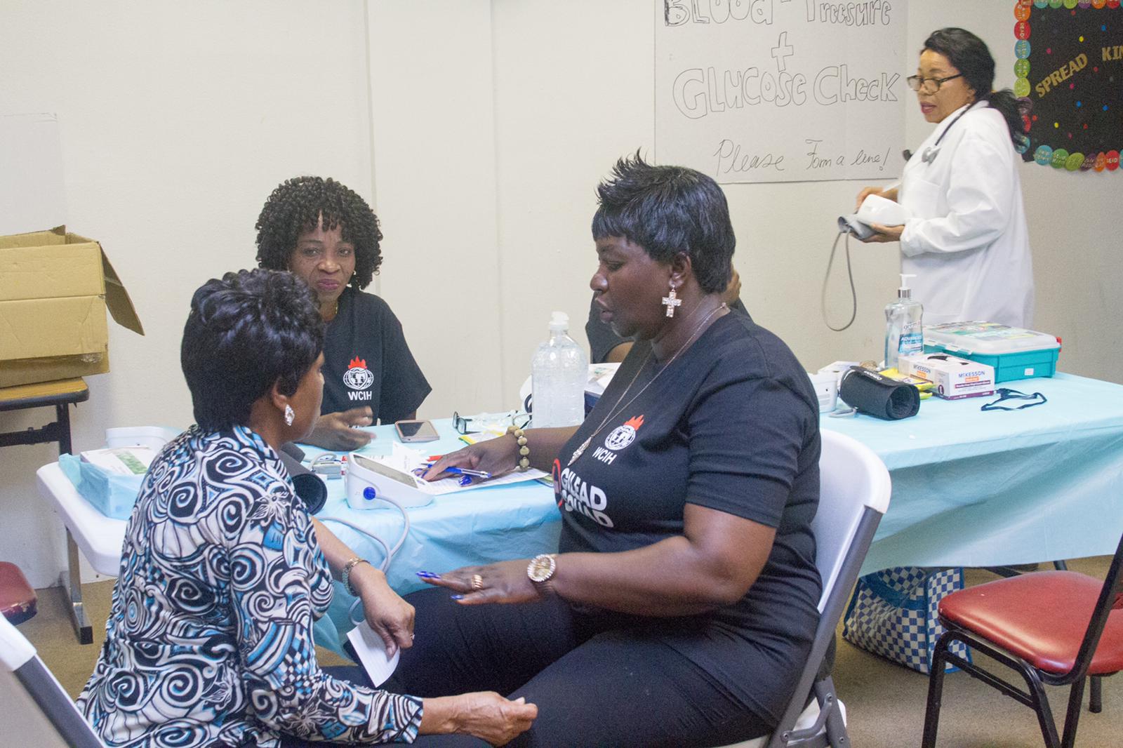 Blood Pressure & Glucose Check