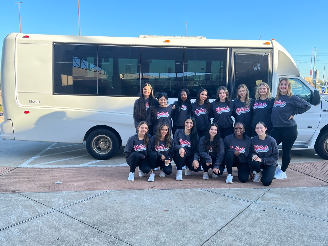 Belles Team Arrival